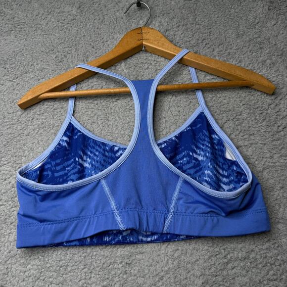 C9 by Champion Sports Bra Women's XL Blue and White Racerback - Picture 2 of 7